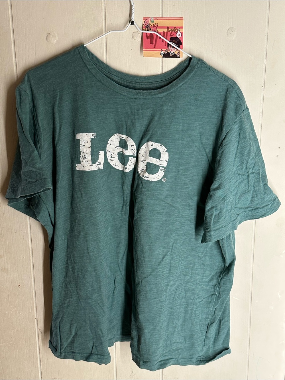 Lee Green Graphic Logo Short Sleeve T-Shirt